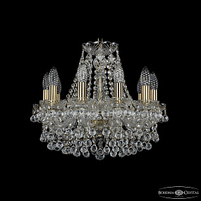 Хрустальная подвесная люстра Bohemia IVELE Crystal 1409/10/141 Pa