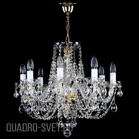 Подвесная хрустальная люстра ArtGlass ANDULA VIII. SHORT - ARMS 195 CE