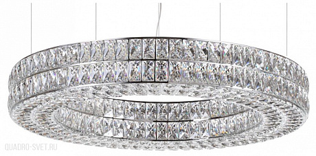 Большая хрустальная люстра Odeon Light PANTA 4927/98L