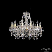 Хрустальная подвесная люстра Bohemia IVELE Crystal 1411/12/240/G