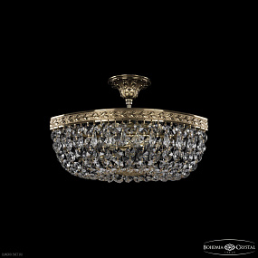 Хрустальная потолочная люстра Bohemia IVELE Crystal 19013/35IV G