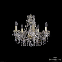 Хрустальная подвесная люстра Bohemia IVELE Crystal 1403/5/160 G