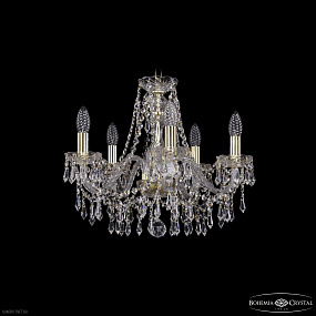 Хрустальная подвесная люстра Bohemia IVELE Crystal 1403/5/160 G