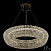 Хрустальная подвесная светодиодная люстра APL LED Rimini S502.0.60.A.4000.Gold