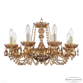 Хрустальная подвесная люстра Bohemia IVELE Crystal 119/8/200 G M777