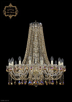 Большая хрустальная люстра Bohemia Art Classic 11.12.16.300.h-94.Gd.R777