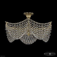 Хрустальная потолочная люстра Bohemia IVELE Crystal 77171/45/5 G