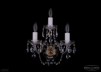 Бра хрустальное Bohemia IVELE Crystal 1402B/2+1/141/Pa