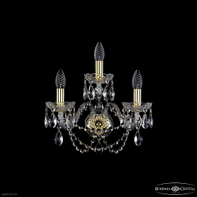 Бра с хрусталем Bohemia IVELE Crystal 1406B/2+1/160 G