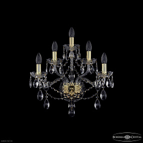 Бра с хрусталем Bohemia IVELE Crystal 1415B/2+2+1/200/XL G