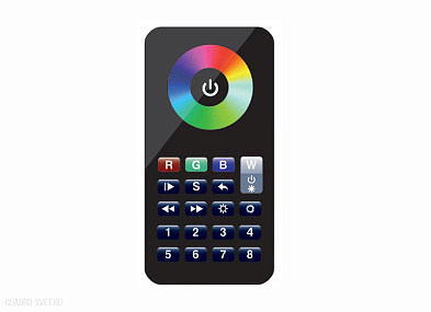 Сенсорный пульт управления для Wi-Fi контроллера DL-18304/Wi-Fi, 3,6V, 434/868 МГц Donolux DL-18304/RGBW Remote Control