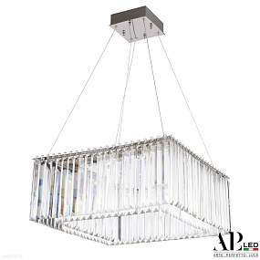 Хрустальная подвесная светодиодная люстра APL LED Sicilia SH10.52.A.Ni.4000