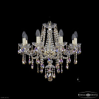 Хрустальная подвесная люстра Bohemia IVELE Crystal 1415/8/200 G R801