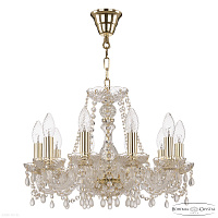 Хрустальная подвесная люстра Bohemia IVELE Crystal 112/10/165 G V0300