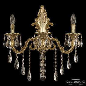 Бра с хрусталем Bohemia Ivele Crystal Florence 7101B15/3/210 B G