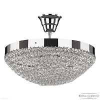 Хрустальная потолочная люстра Bohemia IVELE Crystal 19321/35NZ/LED-DIM Ni