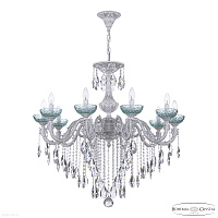 Большая хрустальная люстра Bohemia IVELE Crystal AL79101/10/300 B WMN P Birusa/M-1F