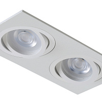 Встраиваемый светильник Crystal Lux CLT 002C2 WH