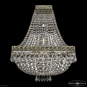 Бра с хрусталем Bohemia IVELE Crystal 19272B/H1/35IV GB