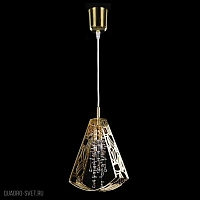 Хрустальный подвесной светильник ArtGlass SWING 01-CH-PB+MB-CE+CC+8003