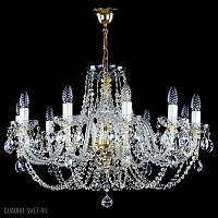 Подвесная хрустальная люстра ArtGlass ANDULA X. SHORT - ARMS 280 CE