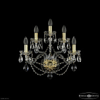 Бра с хрусталем Bohemia IVELE Crystal 1406B/2+2+1/195/XL G