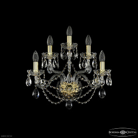 Бра с хрусталем Bohemia IVELE Crystal 1406B/2+2+1/195/XL G
