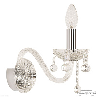 Бра хрустальное Bohemia IVELE Crystal 108B/1/165 Ni