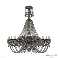 Большая хрустальная люстра Bohemia IVELE Crystal 1406/24/530/XL-160 G M731