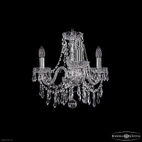Хрустальная подвесная люстра Bohemia IVELE Crystal 1403/3/141 Ni