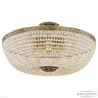 Хрустальная потолочная люстра Bohemia IVELE Crystal AL19051/55OL AGB