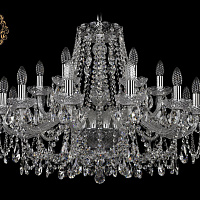 Большая хрустальная люстра Bohemia Art Classic 11.25.12+6.300.Cr.Sp