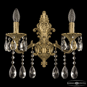 Бра с хрусталем Bohemia Ivele Crystal Verona 7202B14/2/175 A FP