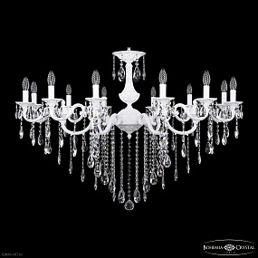 Большая хрустальная люстра Bohemia IVELE Crystal AL78104/12/430 B WM