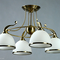 Люстра потолочная BRIZZI 02401 MA02401CB/004 Bronze