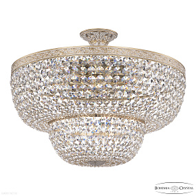 Хрустальная потолочная люстра Bohemia IVELE Crystal AL19101/55OL AGW