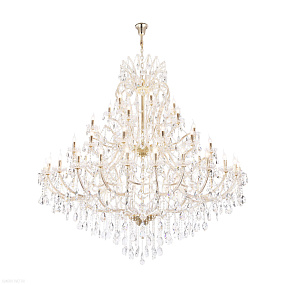 Большая хрустальная люстра Maytoni Doris DIA881-PL-56-G