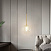 Подвесной светильник Delight Collection Bolle Sola 9217P/D200 gold