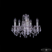 Хрустальная подвесная люстра Bohemia IVELE Crystal 1410/5/141 Ni V0300
