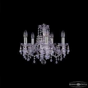 Хрустальная подвесная люстра Bohemia IVELE Crystal 1410/5/141 Ni V0300