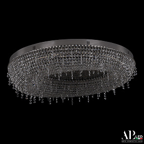 Хрустальная потолочная светодиодная люстра APL LED Sicilia SH610.2.80.B.Ni.4000