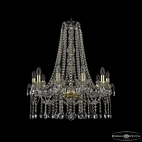 Хрустальная подвесная люстра Bohemia IVELE Crystal 1413/10/220/h-76 G