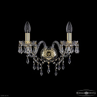 Бра с хрусталем Bohemia IVELE Crystal 1403B/2/160 G