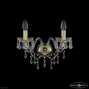 Бра с хрусталем Bohemia IVELE Crystal 1403B/2/160 G