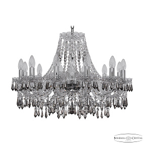 Хрустальная подвесная люстра Bohemia IVELE Crystal 1403/12/240 Ni K731