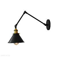Бра Lumina Deco GUBI LDW B005-2 BK