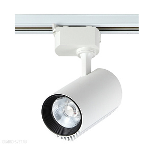 Светодиодный однофазный трековый светильник Crystal Lux CLT 0.31 007 20W WH