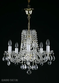Подвесная хрустальная люстра ArtGlass FRANCESCA V. CE