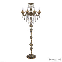 Хрустальный торшер Bohemia IVELE Crystal AL78101T/8/175 B AGB P Amber/M-1F