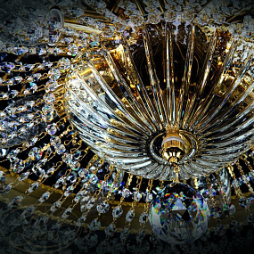 Люстра потолочная ARTGLASS JASNA DIA 500 CE
